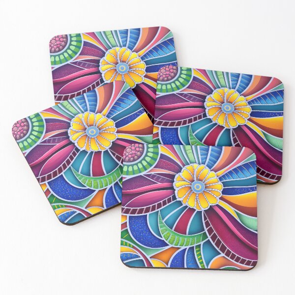 Item preview, Elegant Floral Mosaic Designs Artistic Inspiration designed and sold by Tamas Das.