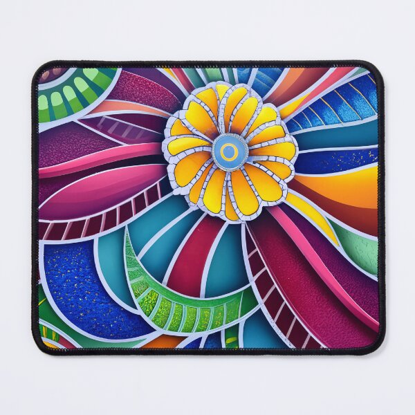 Item preview, Elegant Floral Mosaic Designs Artistic Inspiration designed and sold by Tamas Das.