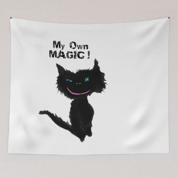 Item preview, Gini - black kitten  "My Own Magic," designed and sold by IDoMatterROSASS.