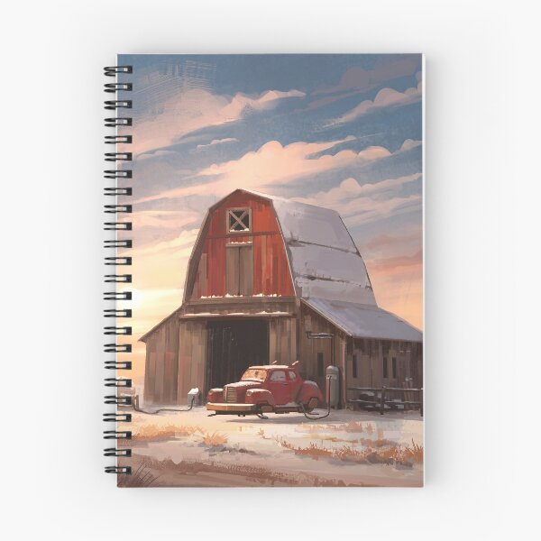 Item preview, Retro Future Barn designed and sold by walkthelines-.