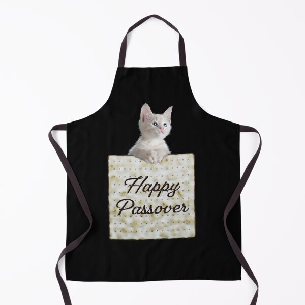 Item preview, Matzo Illustration & Kitten - Happy Passover (Thick Text) designed and sold by OG-Graphics.