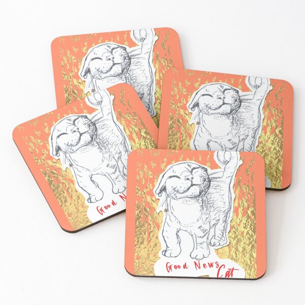 Item preview, Good News Cat (drawing by ACCI)  designed and sold by VanyssaGraphics.
