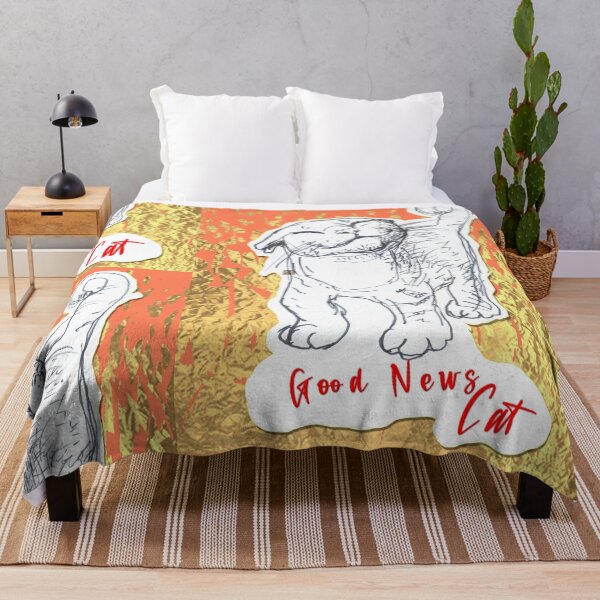 Item preview, Good News Cat (drawing by ACCI)  designed and sold by VanyssaGraphics.