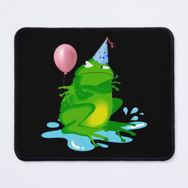 Item preview, Funny grumpy frog designed and sold by InverseArt.