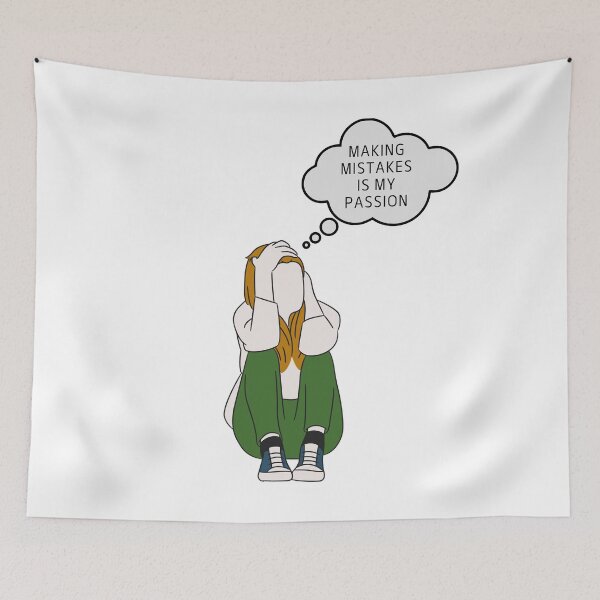 Item preview, Making Mistakes Is My Passion Gift For Sad People designed and sold by Alicja Wieczorek.