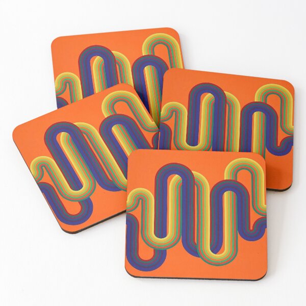 Item preview, Geometric Patterns and Shapes by Julio Le Parc, OP art designed and sold by Bob-Studio.