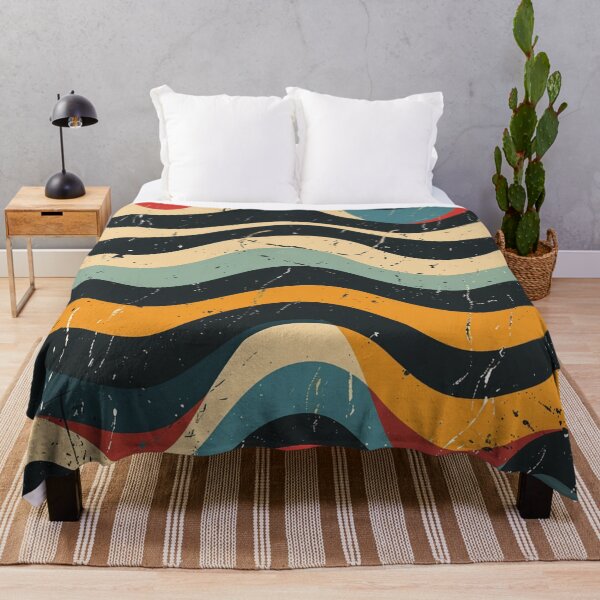 Item preview, Retro Style Horizontal Waves designed and sold by GrinGalore.