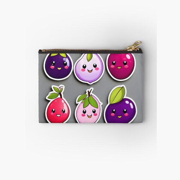 Item preview, kawaii Plum fruit  designed and sold by krishnajit22.