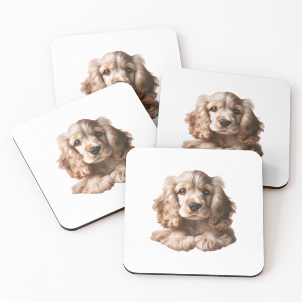 Item preview, Cocker Spaniel Puppy's Grace designed and sold by CardsStudio.