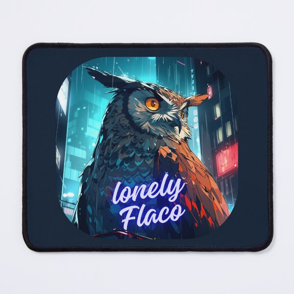 Item preview, lonely Flaco (transparent background) designed and sold by Mecha Brave Studio.
