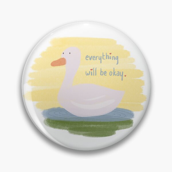 Item preview, Duck - Everything will be okay  designed and sold by patcci.