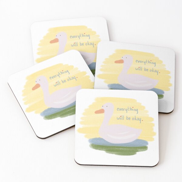Item preview, Duck - Everything will be okay  designed and sold by patcci.