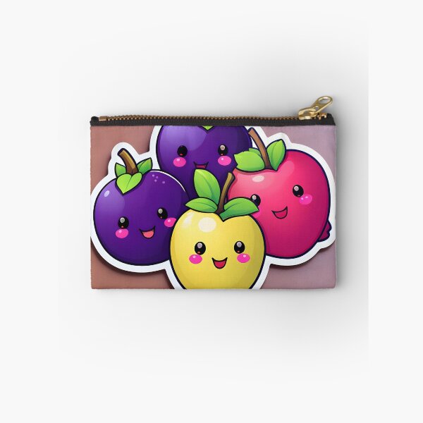 Item preview, kawaii Plum fruit  designed and sold by krishnajit22.