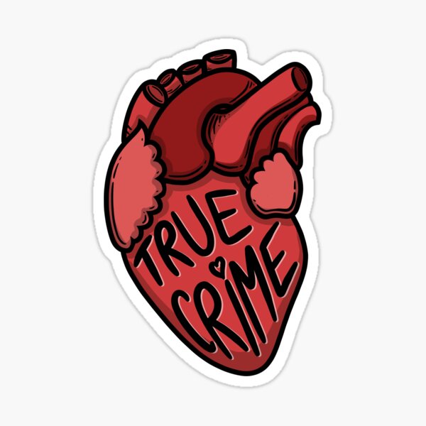 Item preview, I heart true crime designed and sold by Crystalmoonbabe.