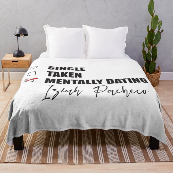 Item preview, Mentally Dating Isiah Pacheco designed and sold by Bend-The-Trendd.