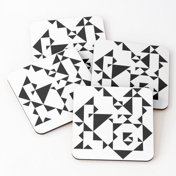 Item preview, Geometric Patterns and Shapes by Julio Le Parc, OP art designed and sold by Bob-Studio.