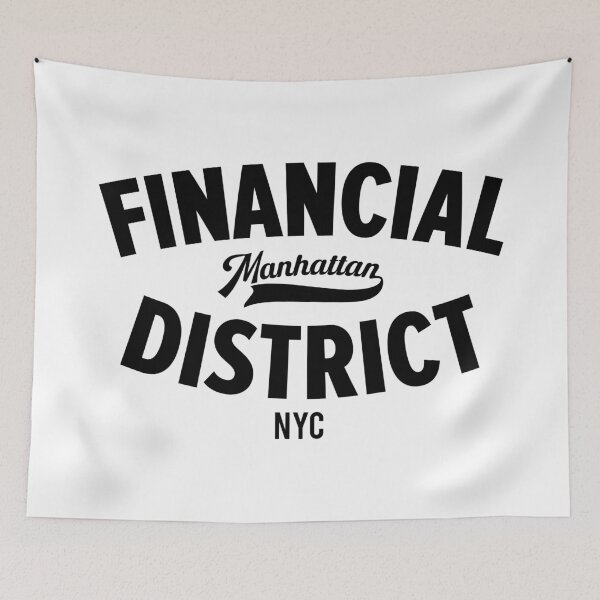 Item preview, Discover the Vibrant Essence of Manhattan's Financial District in NYC designed and sold by Boogosh.