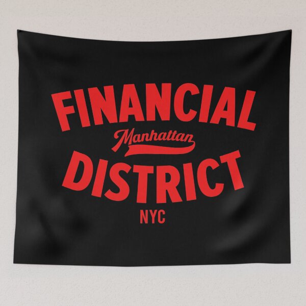 Item preview, Discover the Vibrant Essence of Manhattan's Financial District in NYC designed and sold by Boogosh.