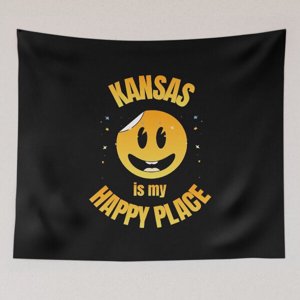Item preview, Kansas is my happy place designed and sold by ByDesign61.