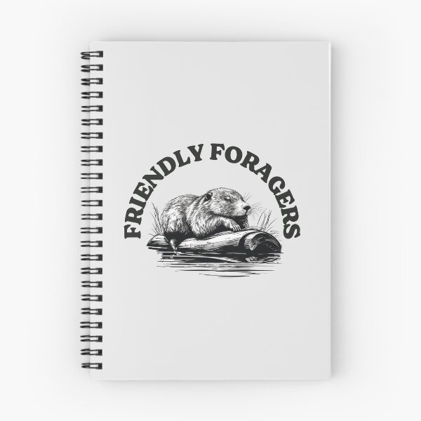 Item preview, Friendly Foragers: Kawaii Mammal, The Beavers Sustainable Feast designed and sold by kcaandwu.