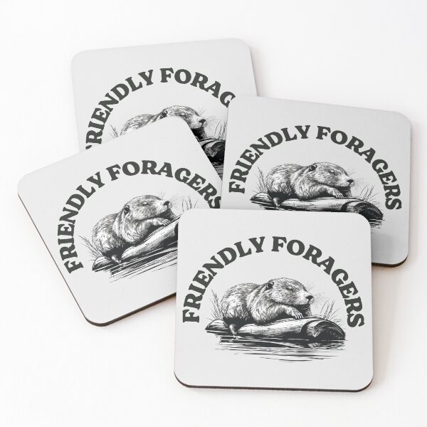 Item preview, Friendly Foragers: Kawaii Mammal, The Beavers Sustainable Feast designed and sold by kcaandwu.