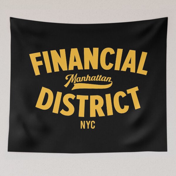 Item preview, Discover the Vibrant Essence of Manhattan's Financial District in NYC designed and sold by Boogosh.