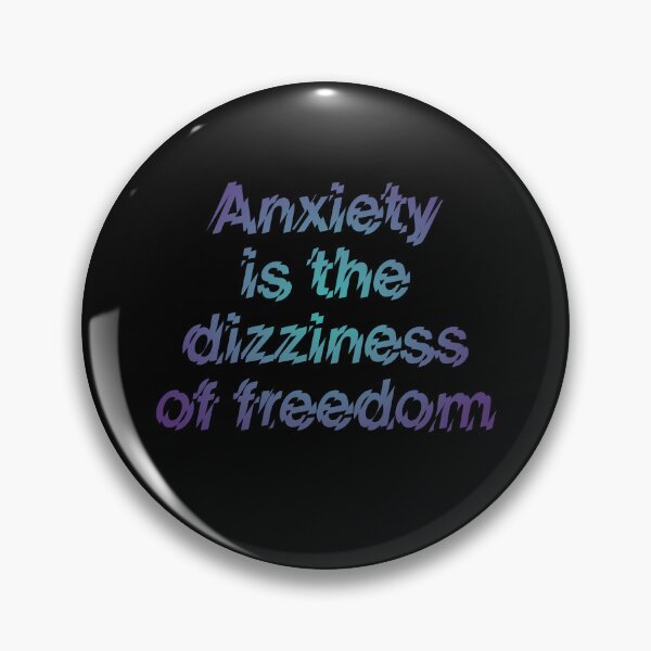 Item preview, Anxiety is the dizziness of freedom v.1 designed and sold by x1brett.
