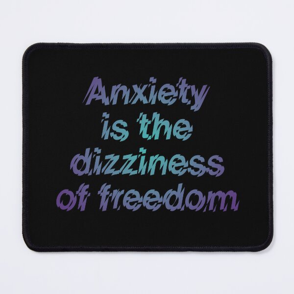 Item preview, Anxiety is the dizziness of freedom v.1 designed and sold by x1brett.