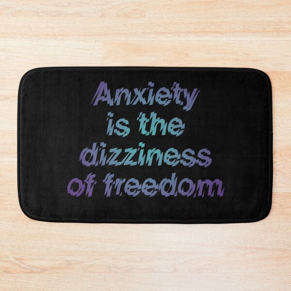 Item preview, Anxiety is the dizziness of freedom v.1 designed and sold by x1brett.