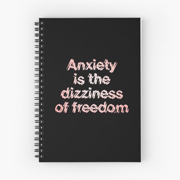 Item preview, Anxiety is the dizziness of freedom v.2 designed and sold by x1brett.