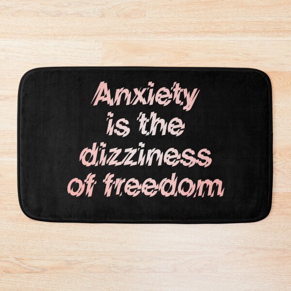 Item preview, Anxiety is the dizziness of freedom v.2 designed and sold by x1brett.