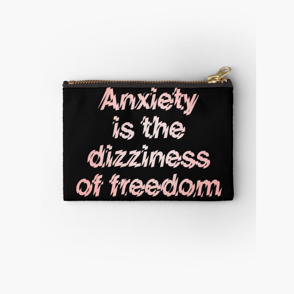 Item preview, Anxiety is the dizziness of freedom v.2 designed and sold by x1brett.