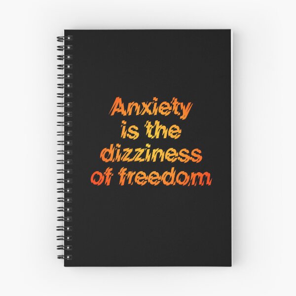 Item preview, Anxiety is the dizziness of freedom v.3 designed and sold by x1brett.