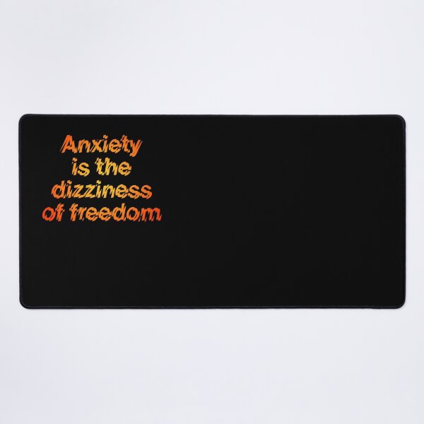 Item preview, Anxiety is the dizziness of freedom v.3 designed and sold by x1brett.