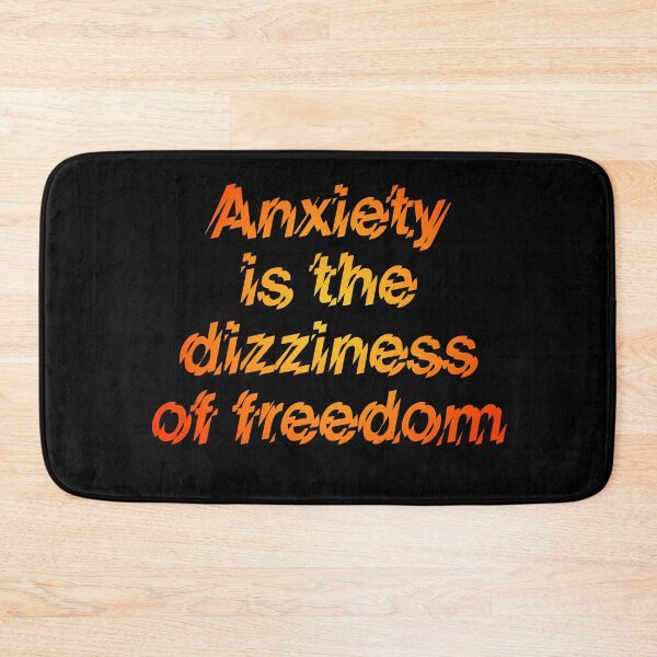 Item preview, Anxiety is the dizziness of freedom v.3 designed and sold by x1brett.