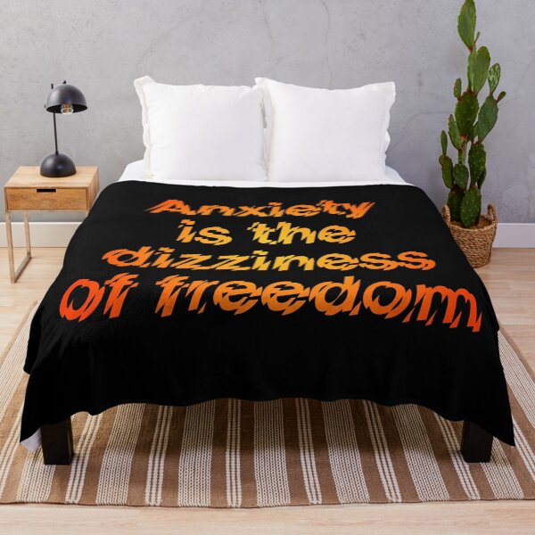 Item preview, Anxiety is the dizziness of freedom v.3 designed and sold by x1brett.