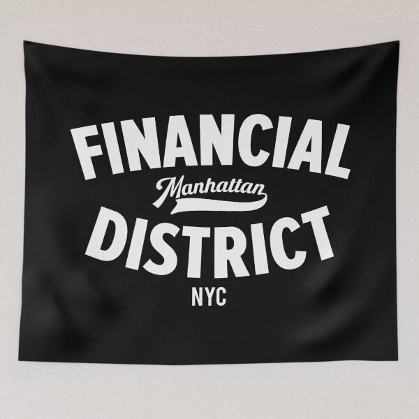 Item preview, Discover the Vibrant Essence of Manhattan's Financial District in NYC designed and sold by Boogosh.