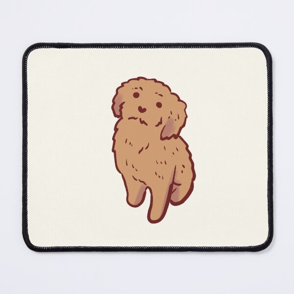Item preview, Golden doodle puppy drawing designed and sold by Mayarart.