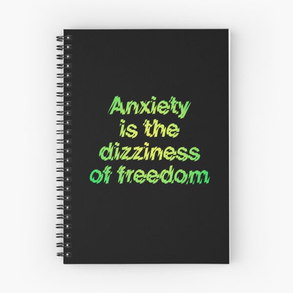 Item preview, Anxiety is the dizziness of freedom v.4 designed and sold by x1brett.