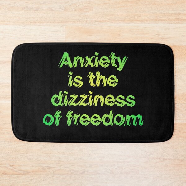 Item preview, Anxiety is the dizziness of freedom v.4 designed and sold by x1brett.