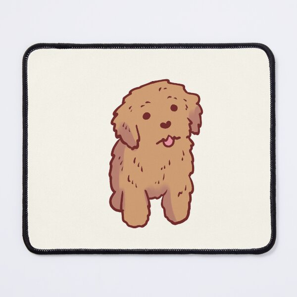 Item preview, Golden doodle puppy drawing designed and sold by Mayarart.