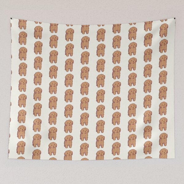 Item preview, Golden doodle puppy drawing  designed and sold by Mayarart.