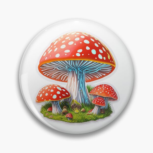 Item preview, Gritty Mushroom Sticker Classic T-Shirt designed and sold by Anastasiia Lang.