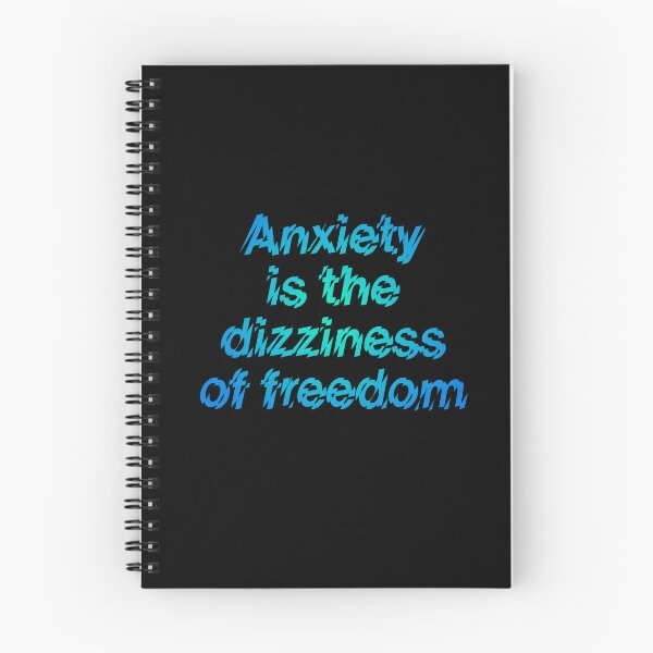 Item preview, Anxiety is the dizziness of freedom v.5 designed and sold by x1brett.