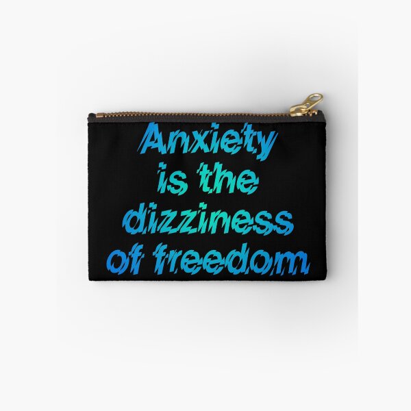 Item preview, Anxiety is the dizziness of freedom v.5 designed and sold by x1brett.