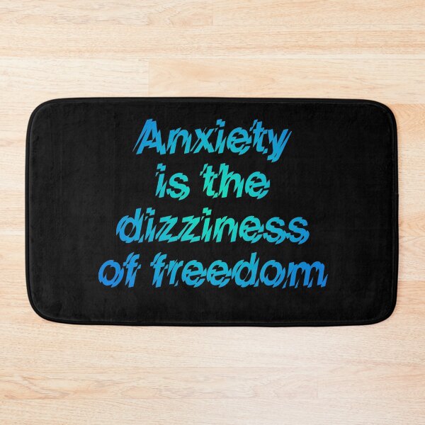 Item preview, Anxiety is the dizziness of freedom v.5 designed and sold by x1brett.
