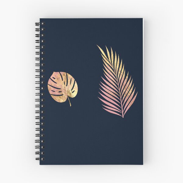 Item preview, pink-gold leaves two pieces pack designed and sold by EmeraldeaArt.