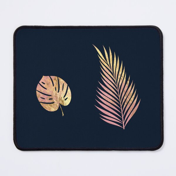 Item preview, pink-gold leaves two pieces pack designed and sold by EmeraldeaArt.