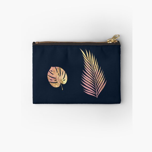Item preview, pink-gold leaves two pieces pack designed and sold by EmeraldeaArt.