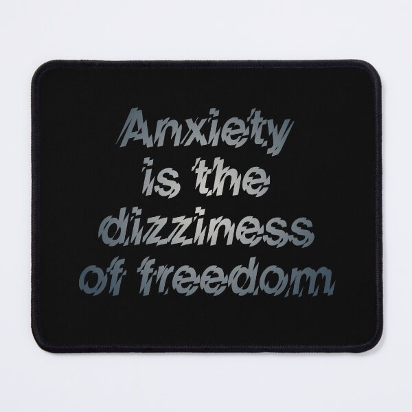 Item preview, Anxiety is the dizziness of freedom v.6 designed and sold by x1brett.